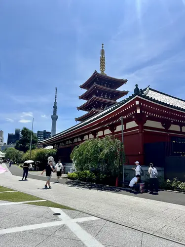 Der Sensō-ji ist Tokios ältester Tempel und wurde bereits im Jahr 645 gegründet