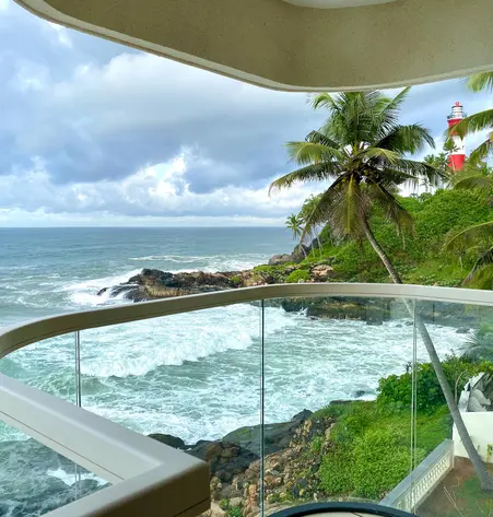 Rockholm at the Light House Beach***, Kerala