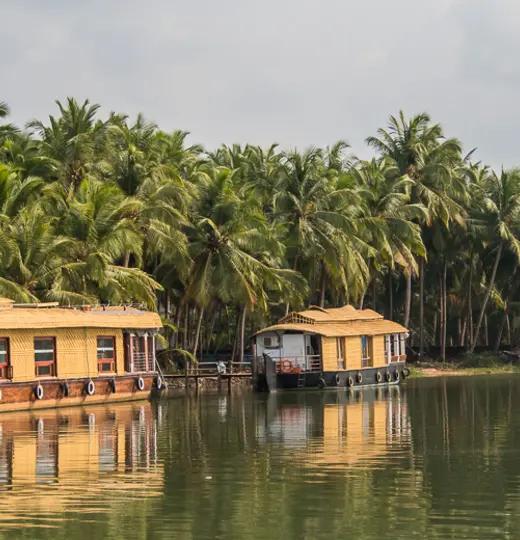 Im Hausboot auf den Backwaters von Kerala