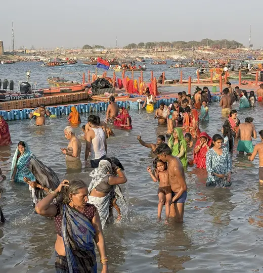 Maha Kumbh Mela und nach Varanasi